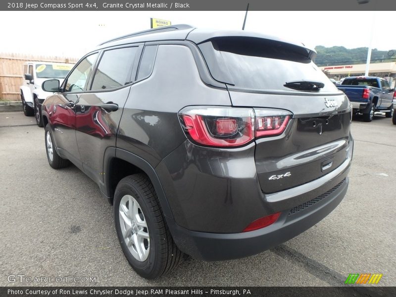 Granite Crystal Metallic / Black 2018 Jeep Compass Sport 4x4