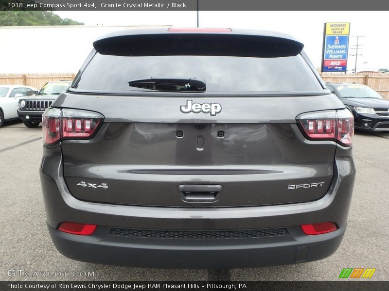 Granite Crystal Metallic / Black 2018 Jeep Compass Sport 4x4