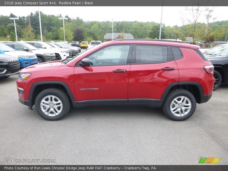 Redline Pearl / Black 2018 Jeep Compass Sport 4x4