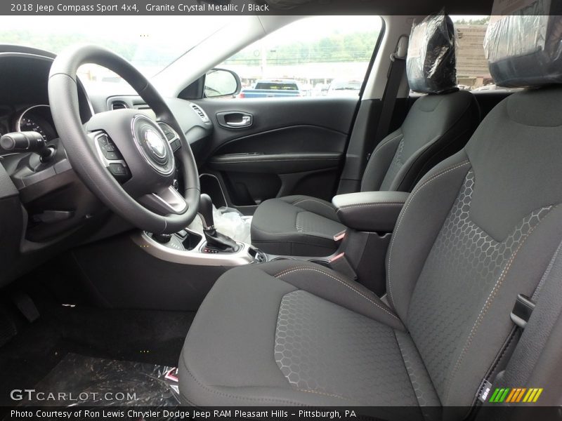 Granite Crystal Metallic / Black 2018 Jeep Compass Sport 4x4