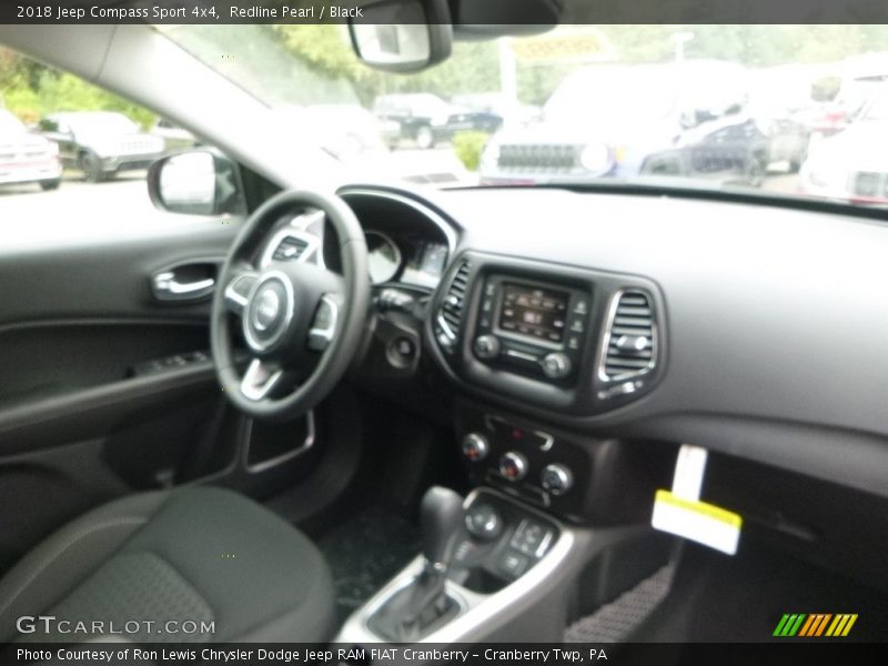 Redline Pearl / Black 2018 Jeep Compass Sport 4x4