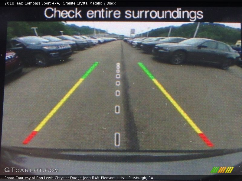 Granite Crystal Metallic / Black 2018 Jeep Compass Sport 4x4