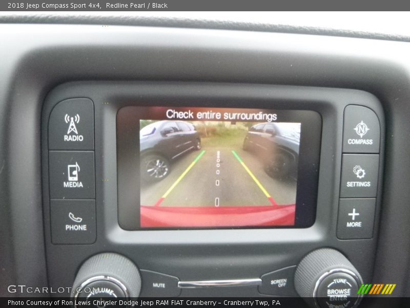 Redline Pearl / Black 2018 Jeep Compass Sport 4x4