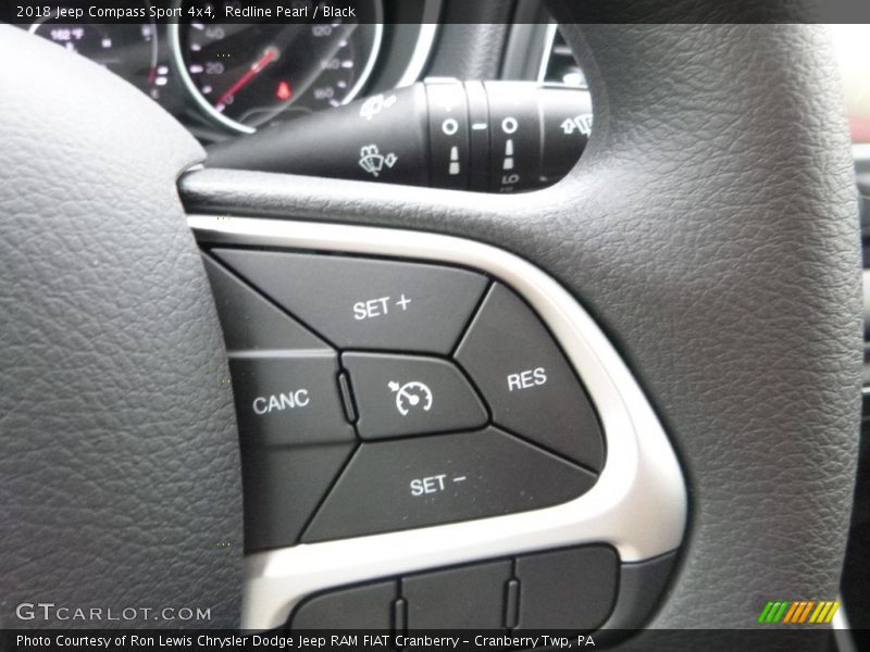 Redline Pearl / Black 2018 Jeep Compass Sport 4x4