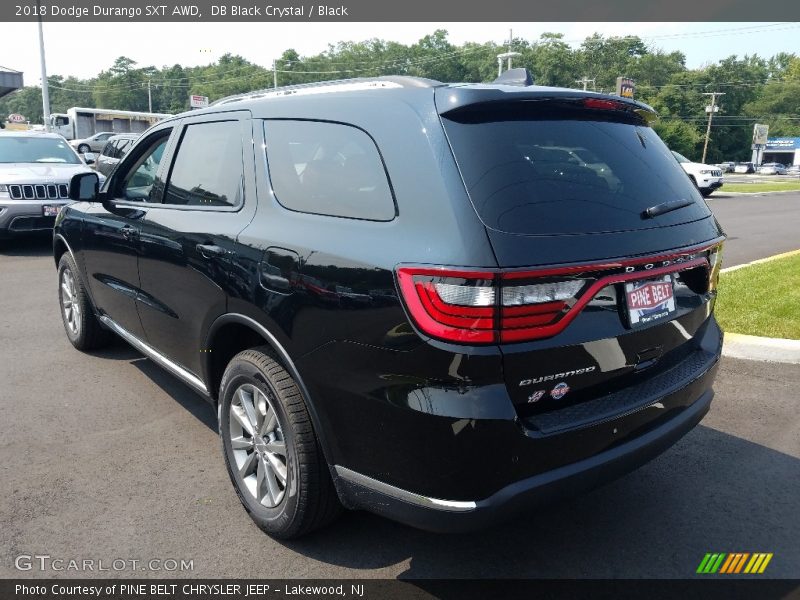 DB Black Crystal / Black 2018 Dodge Durango SXT AWD