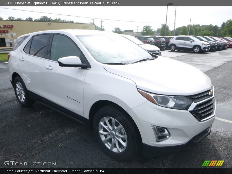 Iridescent Pearl Tricoat / Jet Black 2018 Chevrolet Equinox LT AWD