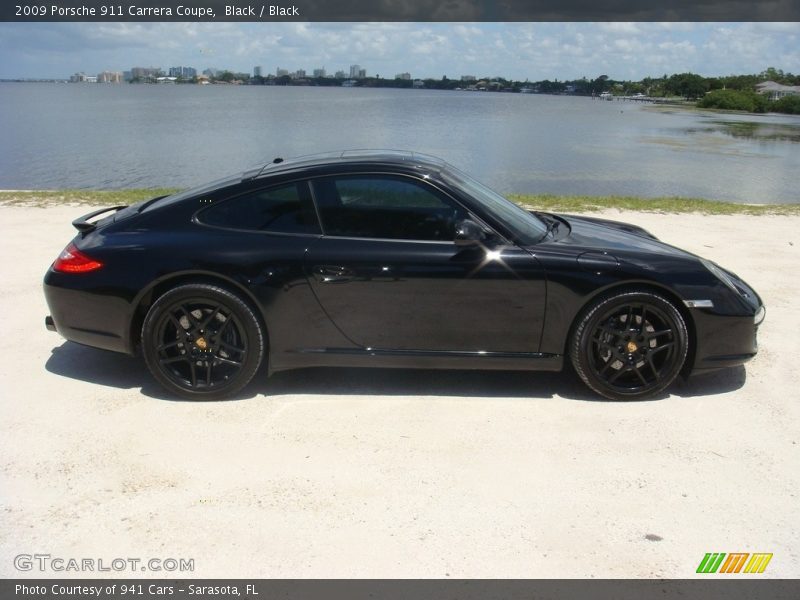 Black / Black 2009 Porsche 911 Carrera Coupe