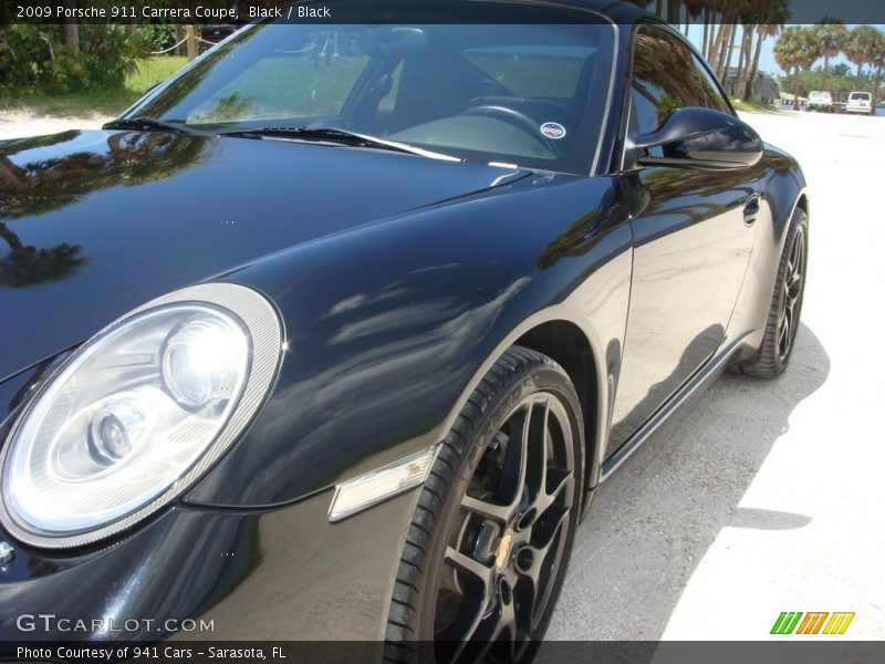 Black / Black 2009 Porsche 911 Carrera Coupe