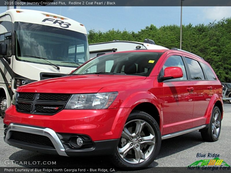 Redline 2 Coat Pearl / Black 2016 Dodge Journey Crossroad Plus