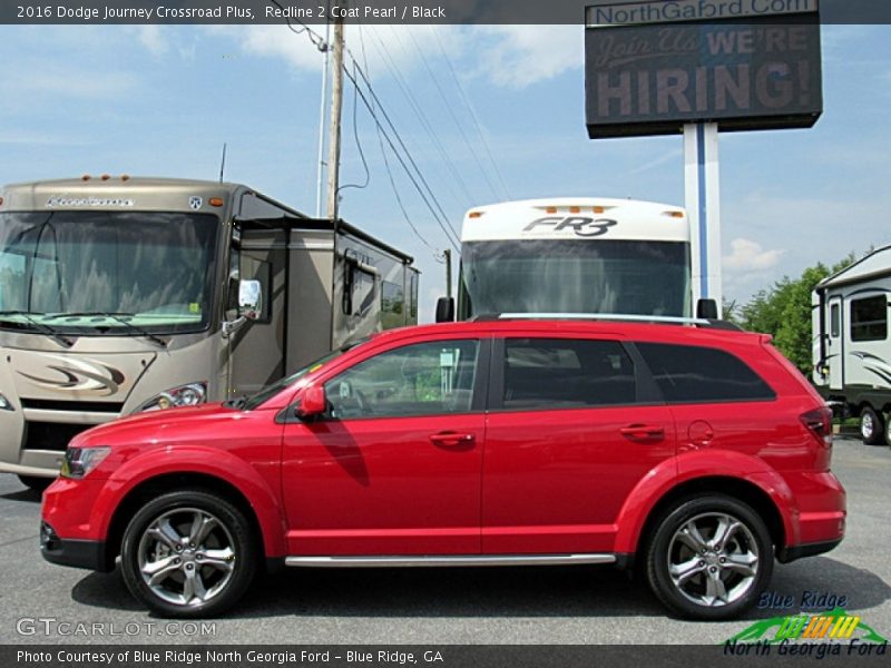 Redline 2 Coat Pearl / Black 2016 Dodge Journey Crossroad Plus