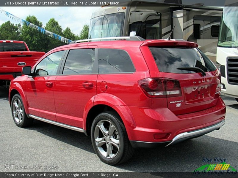 Redline 2 Coat Pearl / Black 2016 Dodge Journey Crossroad Plus