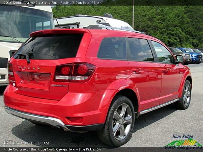 Redline 2 Coat Pearl / Black 2016 Dodge Journey Crossroad Plus