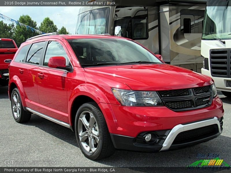 Redline 2 Coat Pearl / Black 2016 Dodge Journey Crossroad Plus