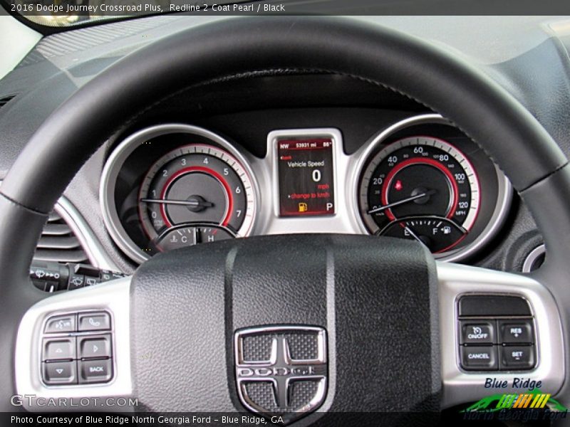 Redline 2 Coat Pearl / Black 2016 Dodge Journey Crossroad Plus