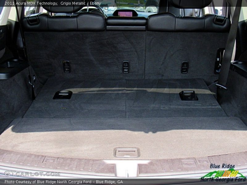 Grigio Metallic / Ebony 2011 Acura MDX Technology