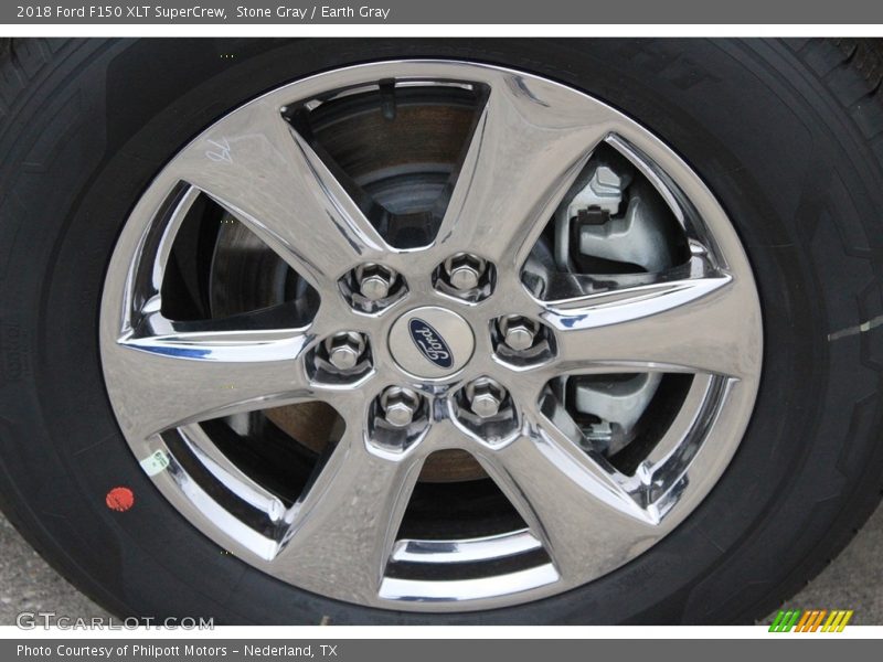 Stone Gray / Earth Gray 2018 Ford F150 XLT SuperCrew