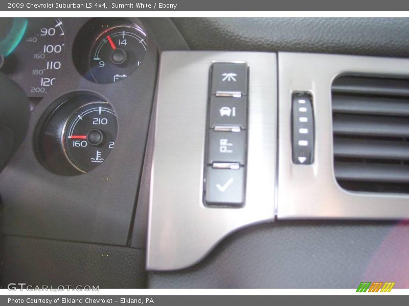 Summit White / Ebony 2009 Chevrolet Suburban LS 4x4