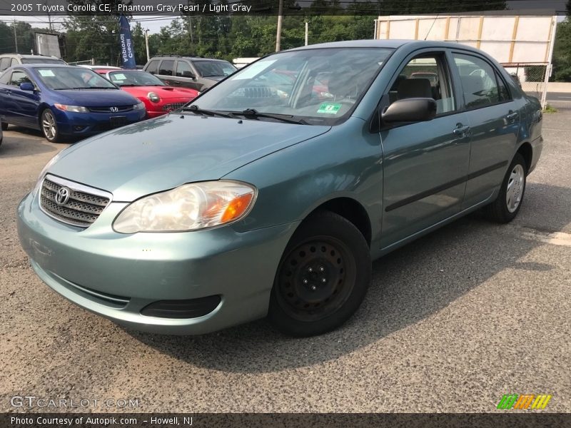 Phantom Gray Pearl / Light Gray 2005 Toyota Corolla CE