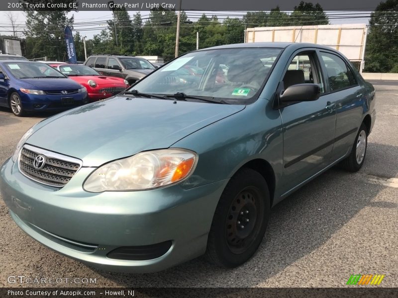 Phantom Gray Pearl / Light Gray 2005 Toyota Corolla CE