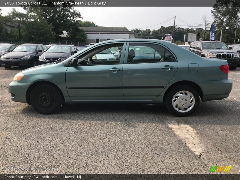 Phantom Gray Pearl / Light Gray 2005 Toyota Corolla CE