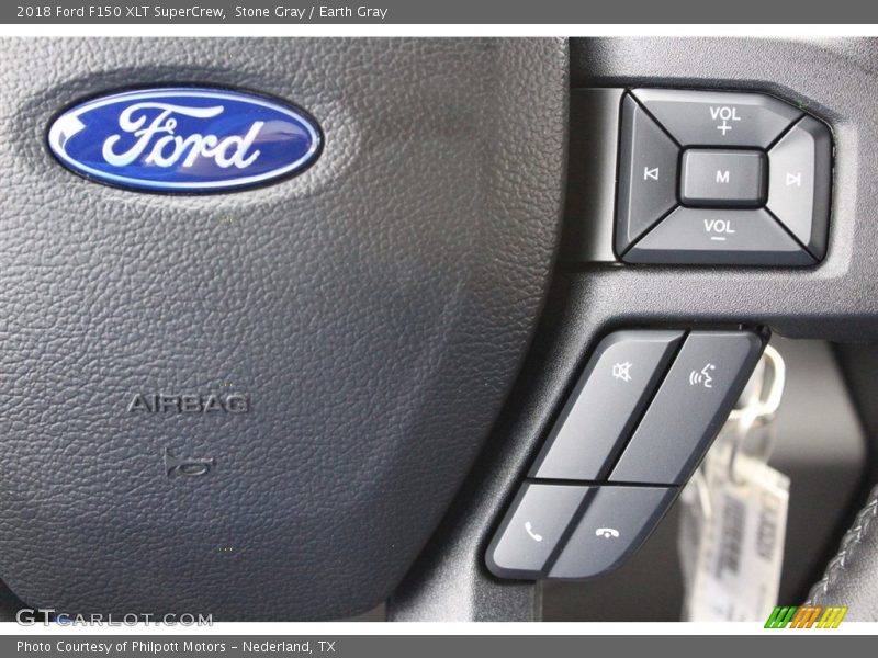 Stone Gray / Earth Gray 2018 Ford F150 XLT SuperCrew