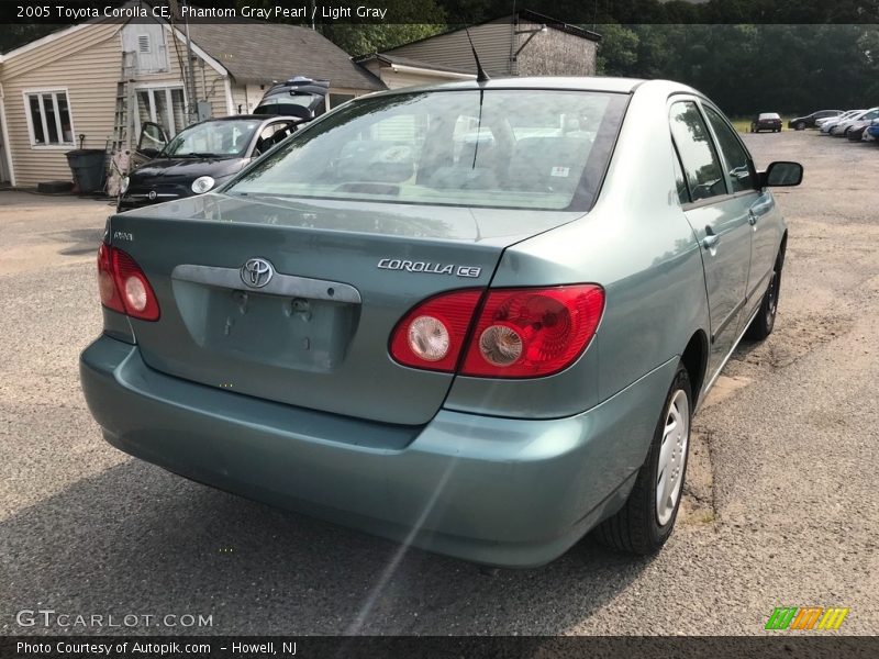 Phantom Gray Pearl / Light Gray 2005 Toyota Corolla CE