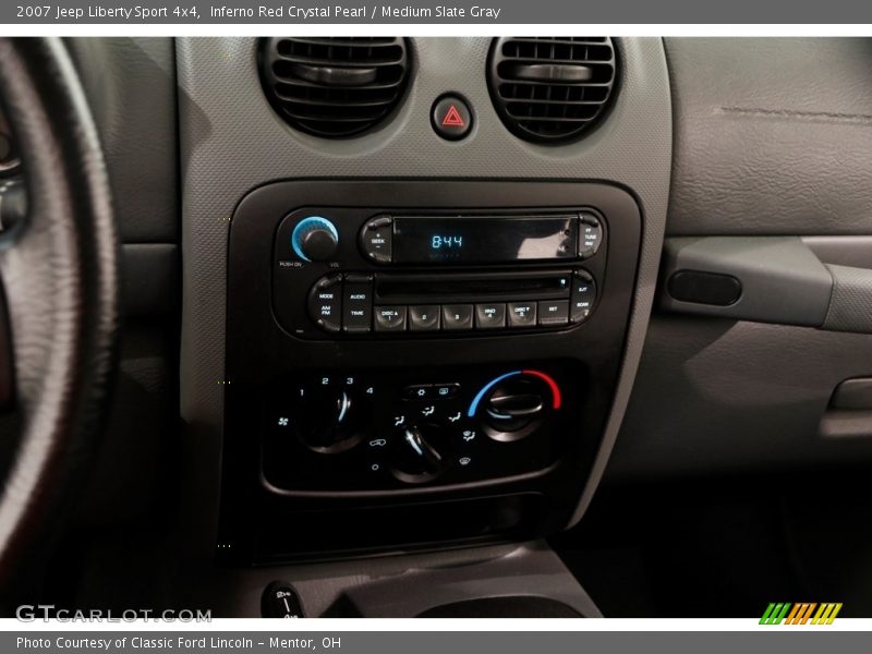 Inferno Red Crystal Pearl / Medium Slate Gray 2007 Jeep Liberty Sport 4x4