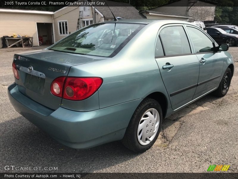 Phantom Gray Pearl / Light Gray 2005 Toyota Corolla CE