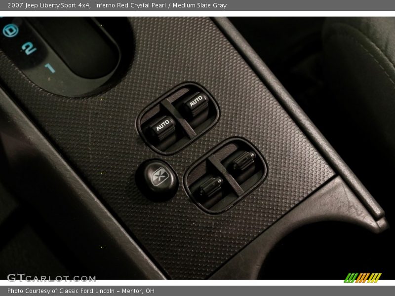 Inferno Red Crystal Pearl / Medium Slate Gray 2007 Jeep Liberty Sport 4x4