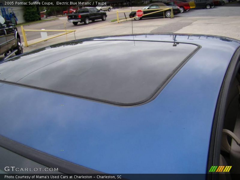 Electric Blue Metallic / Taupe 2005 Pontiac Sunfire Coupe