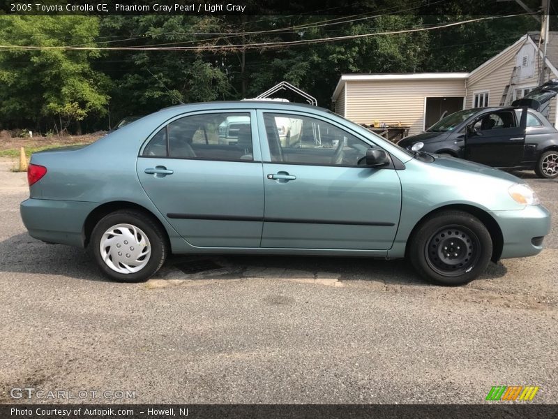 Phantom Gray Pearl / Light Gray 2005 Toyota Corolla CE