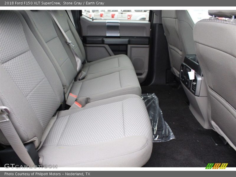 Stone Gray / Earth Gray 2018 Ford F150 XLT SuperCrew