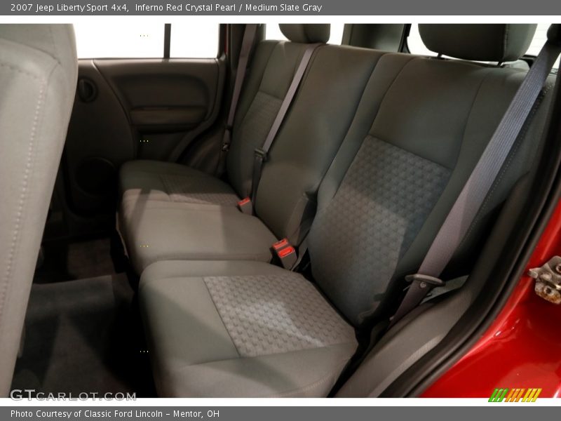 Inferno Red Crystal Pearl / Medium Slate Gray 2007 Jeep Liberty Sport 4x4