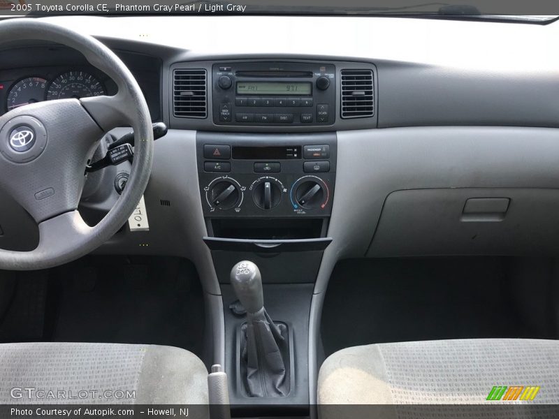 Phantom Gray Pearl / Light Gray 2005 Toyota Corolla CE