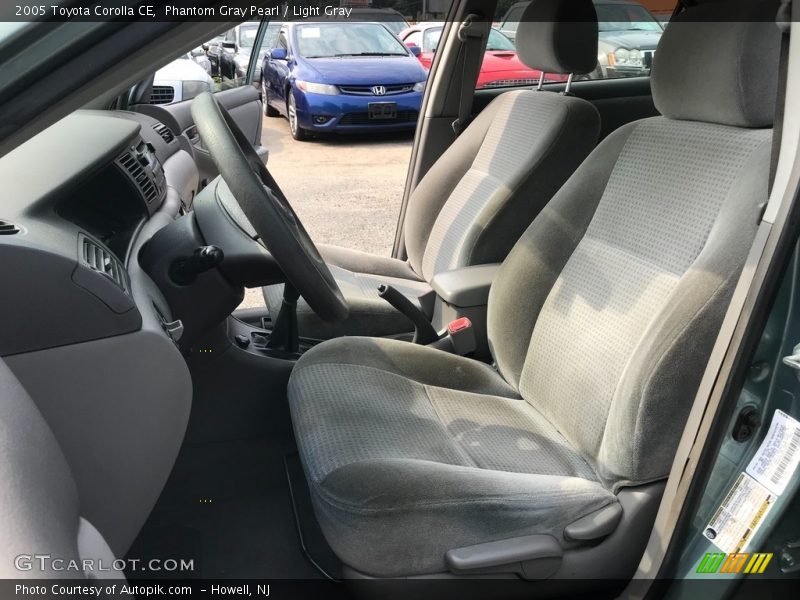 Phantom Gray Pearl / Light Gray 2005 Toyota Corolla CE