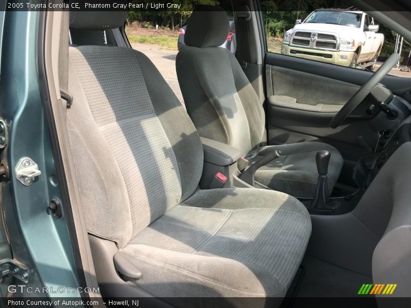 Phantom Gray Pearl / Light Gray 2005 Toyota Corolla CE