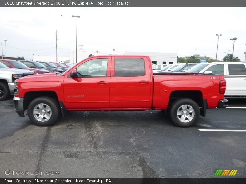 2018 Silverado 1500 LT Crew Cab 4x4 Red Hot
