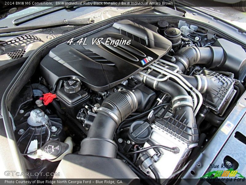 BMW Individual Ruby Black Metallic / BMW Individual Amaro Brown 2014 BMW M6 Convertible