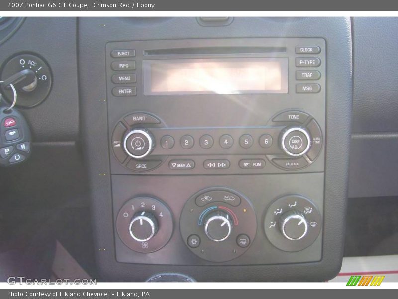 Crimson Red / Ebony 2007 Pontiac G6 GT Coupe