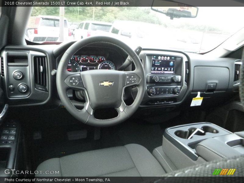 Dashboard of 2018 Silverado 1500 LT Crew Cab 4x4