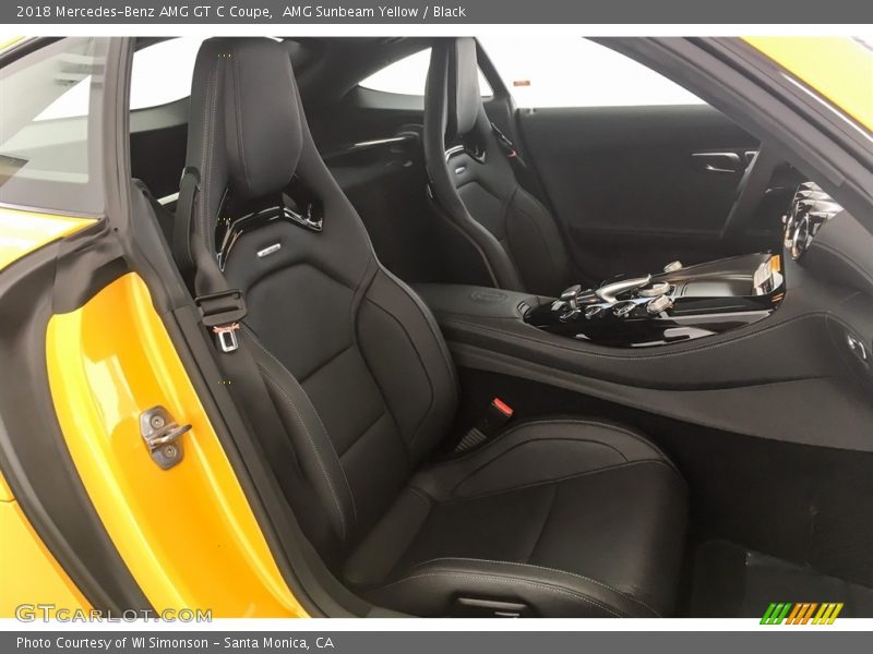 Front Seat of 2018 AMG GT C Coupe