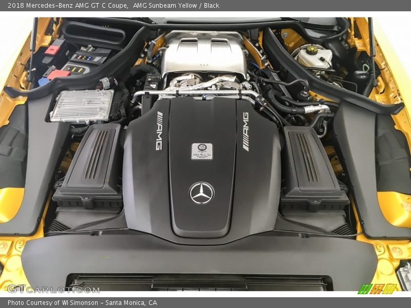  2018 AMG GT C Coupe Engine - 4.0 Liter AMG Twin-Turbocharged DOHC 32-Valve VVT V8