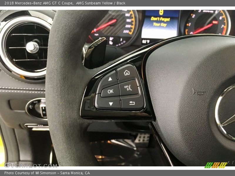  2018 AMG GT C Coupe Steering Wheel