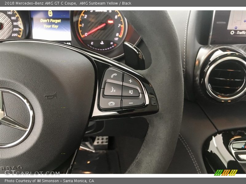  2018 AMG GT C Coupe Steering Wheel