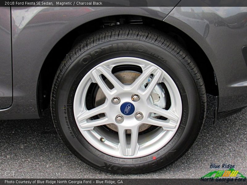 Magnetic / Charcoal Black 2018 Ford Fiesta SE Sedan