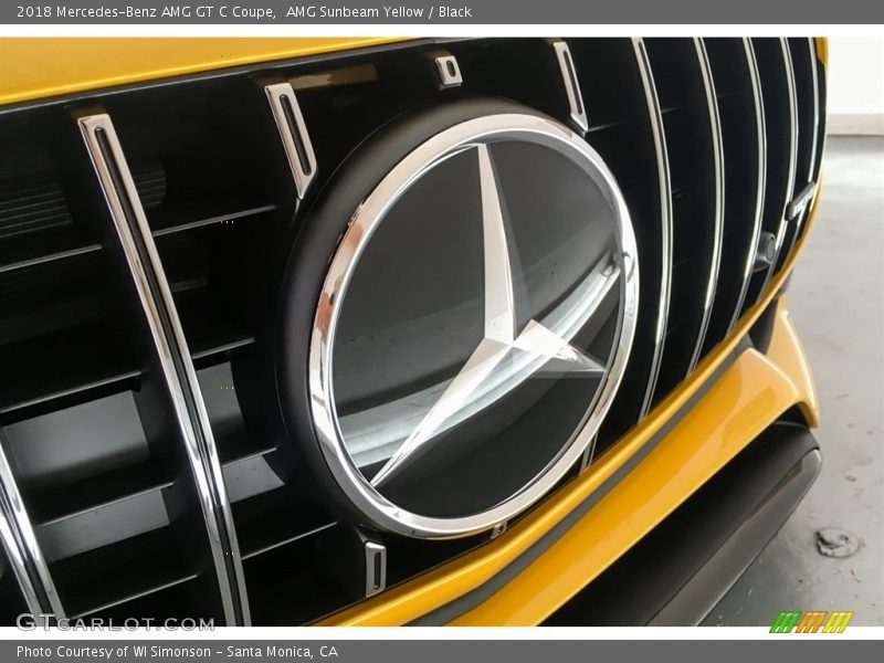 AMG Sunbeam Yellow / Black 2018 Mercedes-Benz AMG GT C Coupe