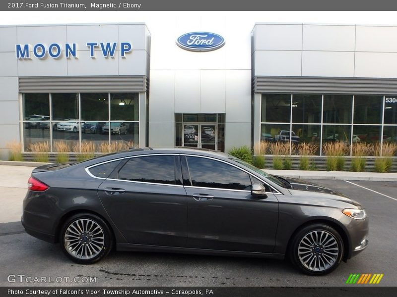 Magnetic / Ebony 2017 Ford Fusion Titanium