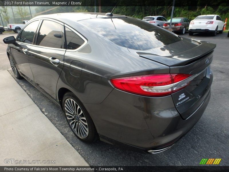 Magnetic / Ebony 2017 Ford Fusion Titanium
