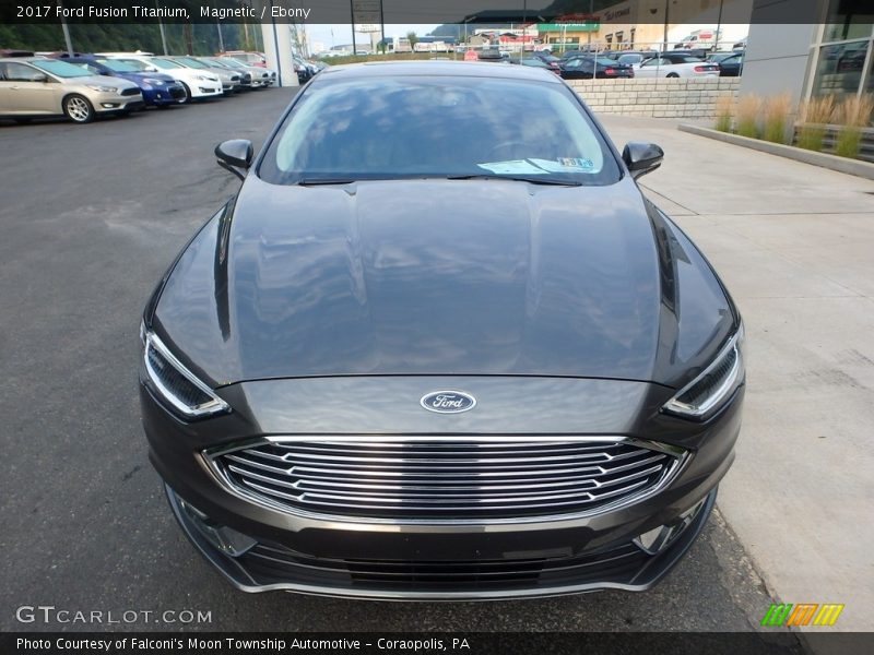Magnetic / Ebony 2017 Ford Fusion Titanium