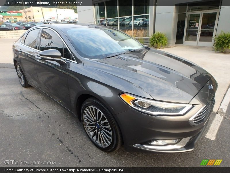 Magnetic / Ebony 2017 Ford Fusion Titanium